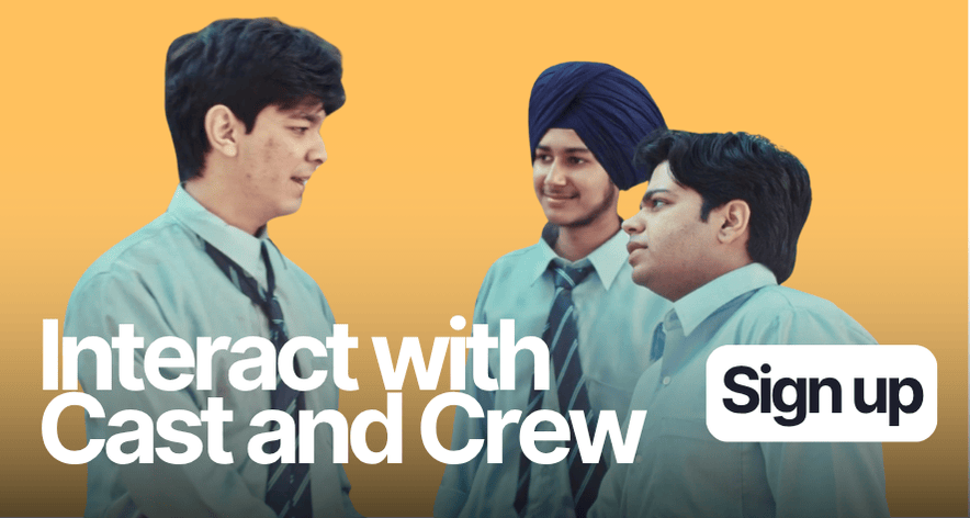 Interact with Cast and Crew